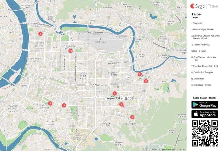 台北の観光マップ | Taipei Map 360